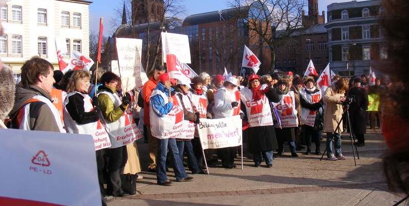 Warnstreik 2009